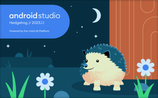 Android Studio Hedgehog| 2023.1.1 起動時画面