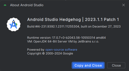 About Android Studio