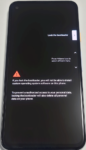 Pixel 4a -:ock the bootloader