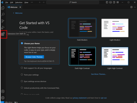 Visual Studio Code - Extensions