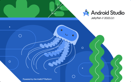 Android Studio Jellyfish | 2023.3.1 起動時画面