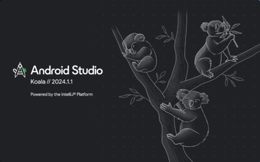 Android Studio Koala | 2024.1.1 プレビューリリース版 起動時画面