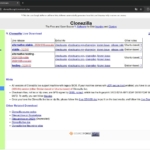 Clonezilla の ダウンロードページ