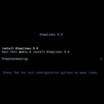 AlmaLinux インストール - ISOイメージから起動 - ブートローダー - Install AlmaLinux 9.4 を選択