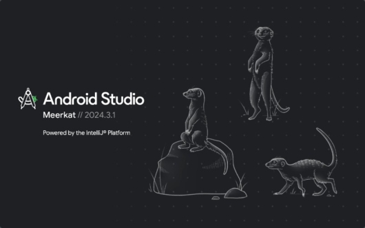 Android Studio Meerkat | 2024.3.1 プレビューリリース版 起動時画面