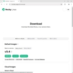 Rocky Linux ダウンロード