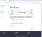 Continue ドキュメントページ