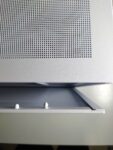 ASUS Prime AP201 MicroATX Case ケース サイドパネルと本体はクリップ構造でねじ止め不要 (フロント側)