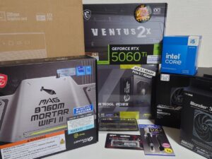 購入したパーツ