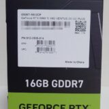 MSI GeForce RTX 5060 Ti 16G VENTUS 2X OC PLUS 箱側面