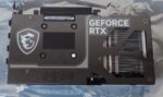 MSI GeForce RTX 5060 Ti 16G VENTUS 2X OC PLUS グラフィックスカード 背面