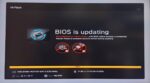 BIOS アップデート中の画面