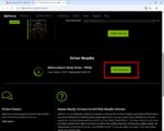 下のほうで Driver Result が表示されるので Get Download をクリック