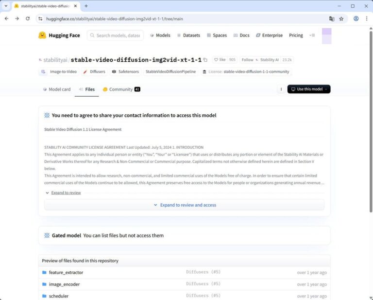 [動画生成AI] Stable Video Diffusion 1.1 を使ってみる (Stability Matrix + ComfyUI ...