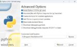 Python 3.10.11 Setup - Customized Installation - Advanced Options