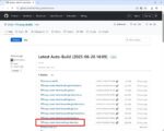 FFmpeg Windows builds by BtbN の github