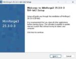 Miniforge のインストーラ
