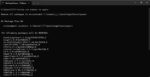 conda で仮想環境を削除 - 削除中