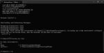 conda env list で削除された仮想環境が表示されないことを確認