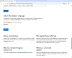 Windows Insider Preview の ISO ファイルダウンロードページ - [Select the product language] - [Japanese]