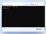 Windows 11 セットアップ - Shift + F10 でコマンドプロンプトを起動