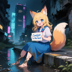 qwen_image_basic_example.png のワークフローを使って手元で生成した画像