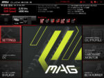 BIOS - Advanced Mode メイン画面 - SETTINGS