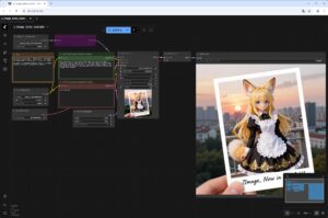 サンプルと同じ画像を生成