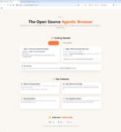 BrowserOS - browseros-first-run のページ