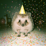 ベースモデルを使って生成された画像