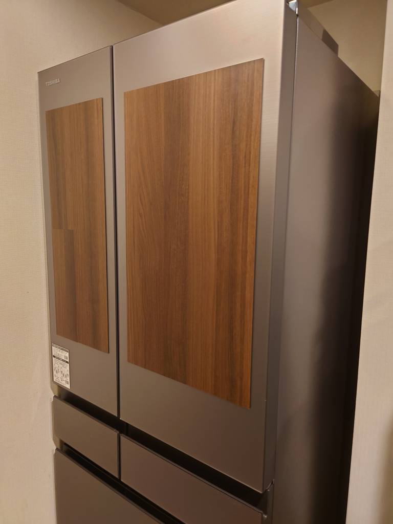 マグネットくっつくシートをはりつけたあと