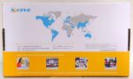 KCEVE KVMスイッチ KVM401A 外箱背面
