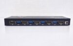 KCEVE KVMスイッチ KVM401A 本体 背面