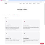 FydeOS ダウンロードサイト